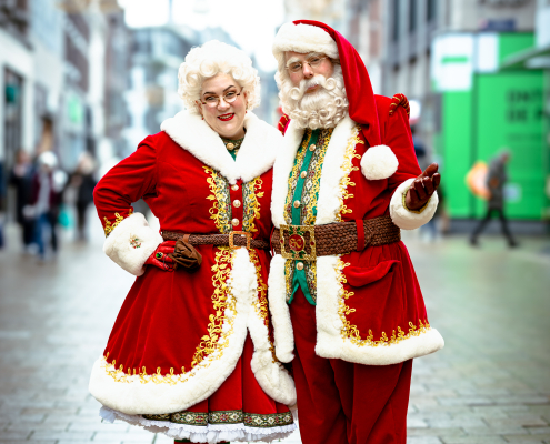 Kerstman Kerstvrouw Tilburg Fotograaf Pascal Groenland